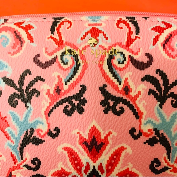 KATE SPADE HYDE LANE FUKUBUKURO COSMETIC CASE PINK - Picture 8 of 8